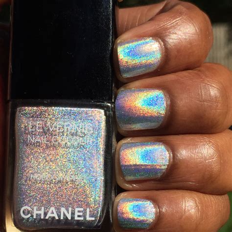 chanel holographic nail polish